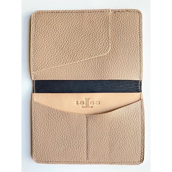 Lucchese Leather Passport Holder + Luggage Tag Set Blush R1236-6511 NWT - Picture 7 of 8